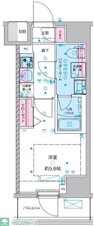 GENOVIA西川口IIIの物件間取画像